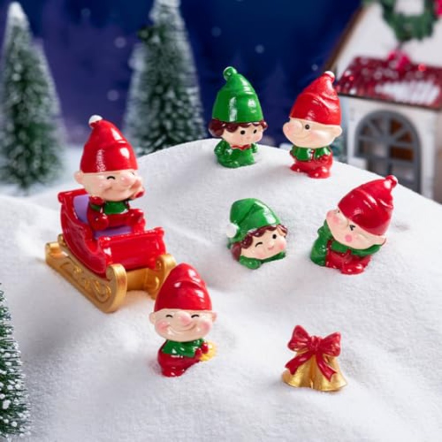 Bonsai Garden In Japan - Kerst Miniatuurfiguren Mini Harsen Elfjes Ornamenten