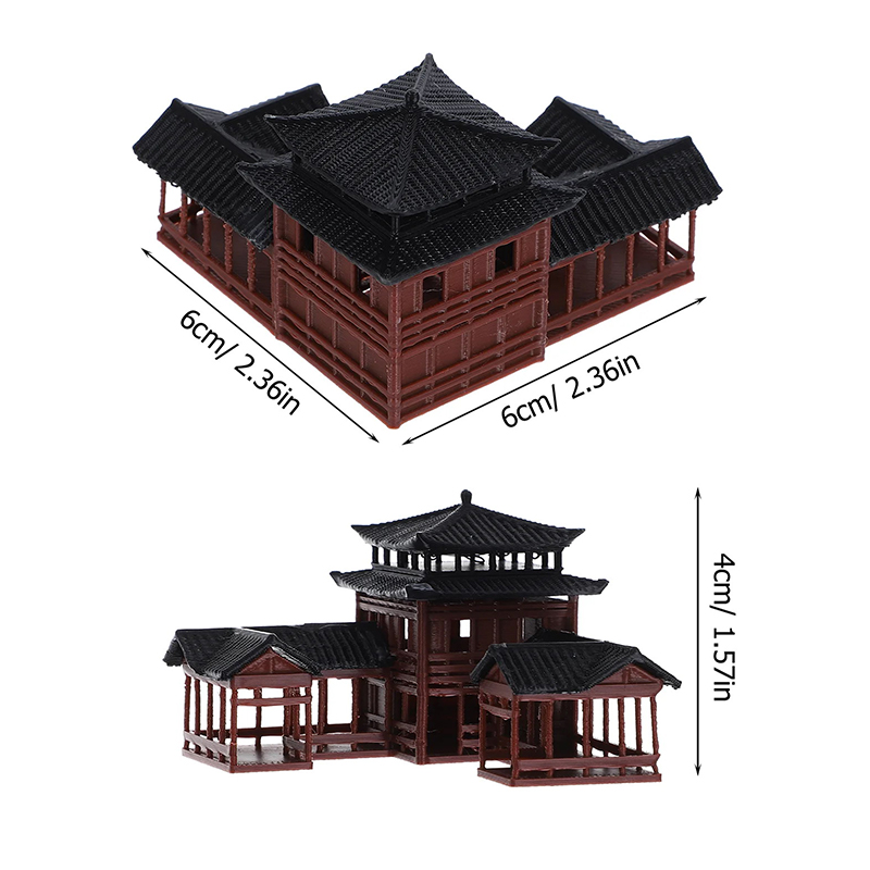 Oud bouwmodel Miniatuur Japans - Bonsai Garden Chinese Garden recensie en prijs