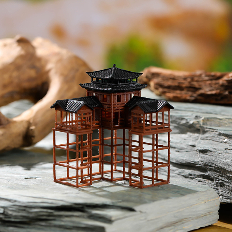 Oud bouwmodel Miniatuur Japans - Bonsai Garden Chinese Garden recensie en prijs