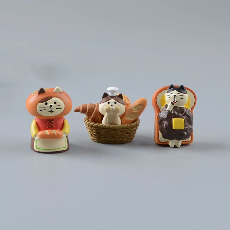 Zakka Stijl Cartoon Kat Brood  - Bonsai Garden In Japan recensie en prijs