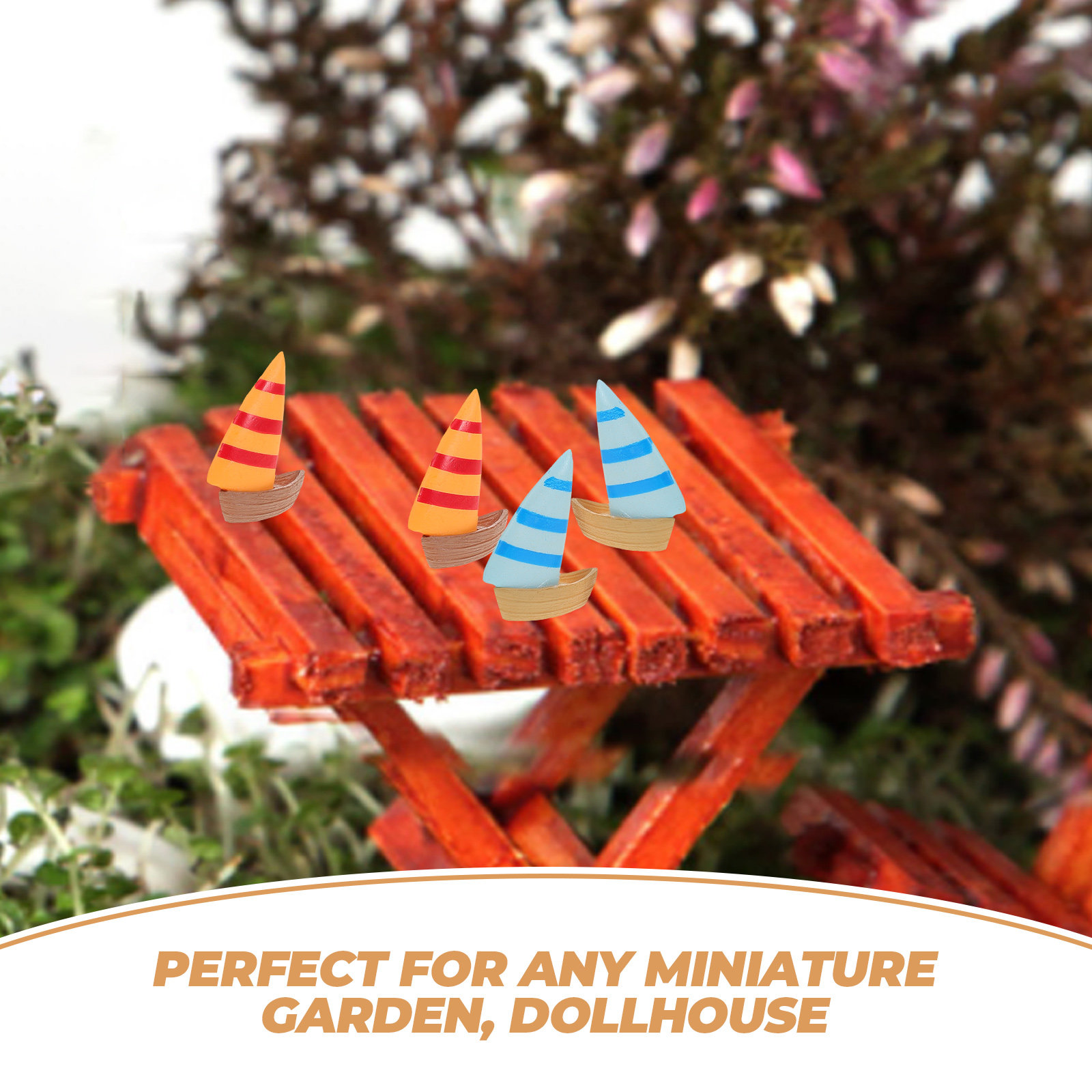 Mini zeilboot bonsai ornament, - Bonsai Garden World recensie en prijs