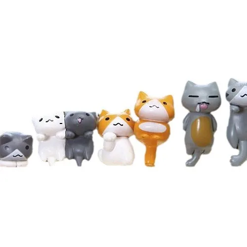 6 stks/set Cartoon Lucky pvc K - Bonsai Garden In Japan recensie en prijs
